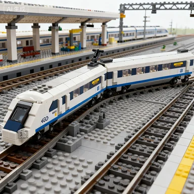 Lego Creative polyvalent série 40518 Train à grande vitesse garçons et filles assembler des blocs de construction jouet cadeau