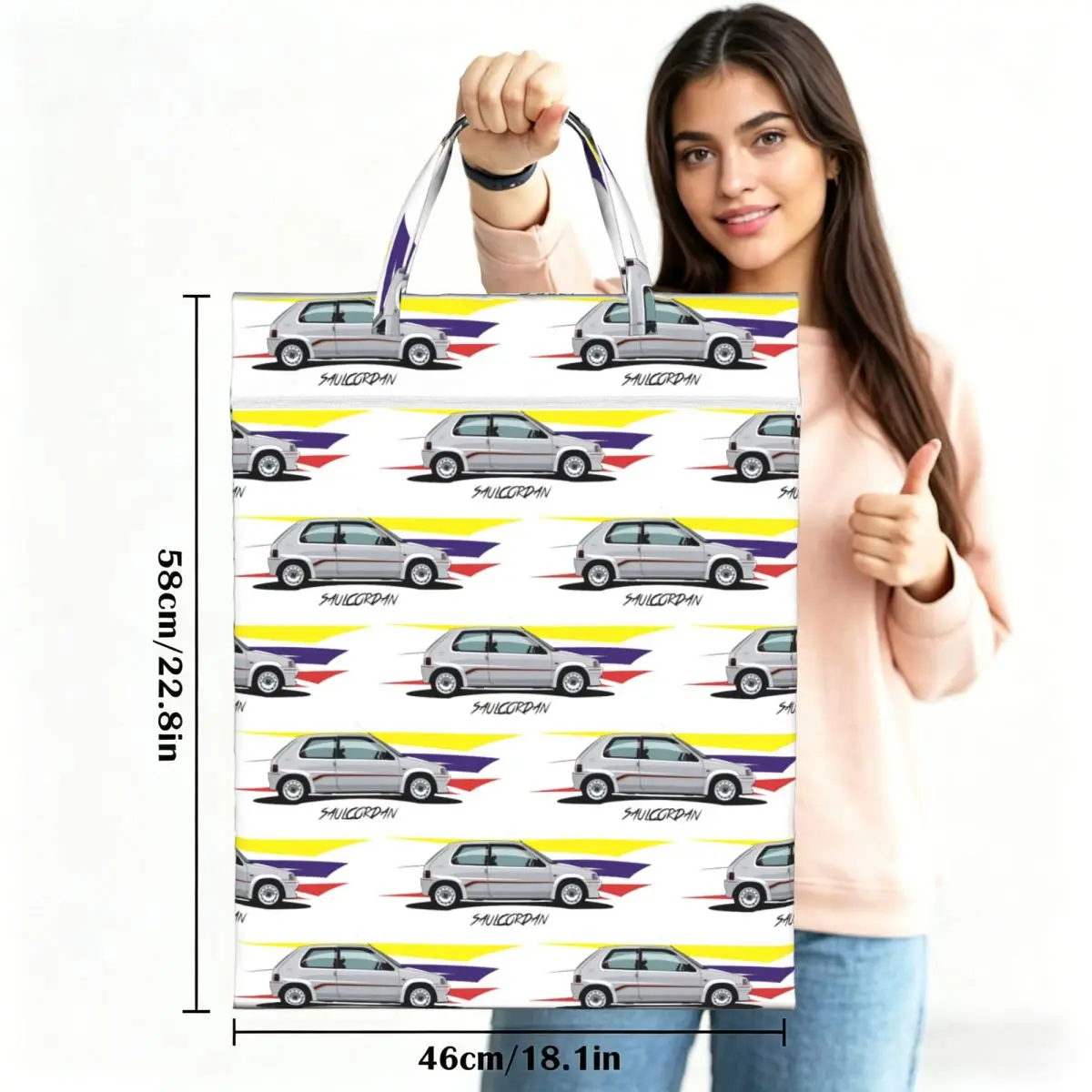 106 Rally Travel Laundry Bag Waterproof Reusable Dirty Clothes Pouch Gym Yoga Camping Washing Basket