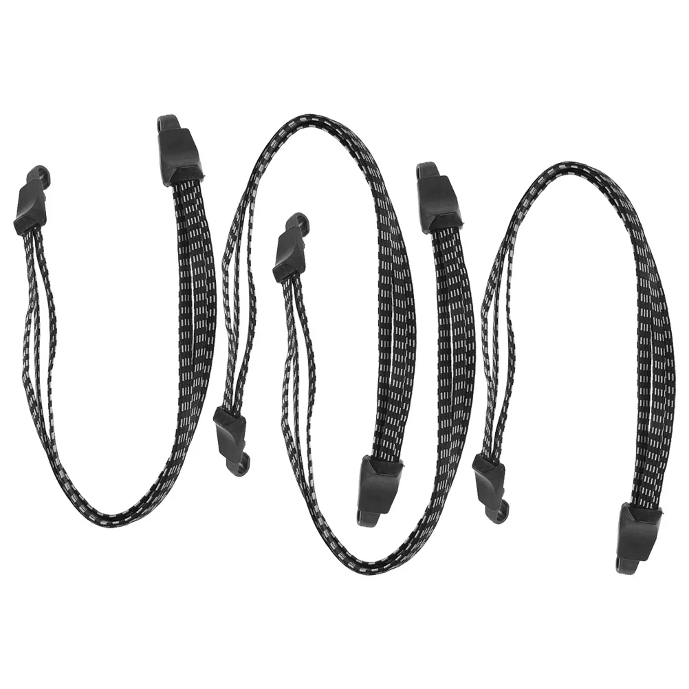 

4Pcs Adjustable Bike Tie Down Straps Elastic Luggage Securing Ropes Heavy Duty Cargo Binding Straps Multipurpose Outdoor Cycling