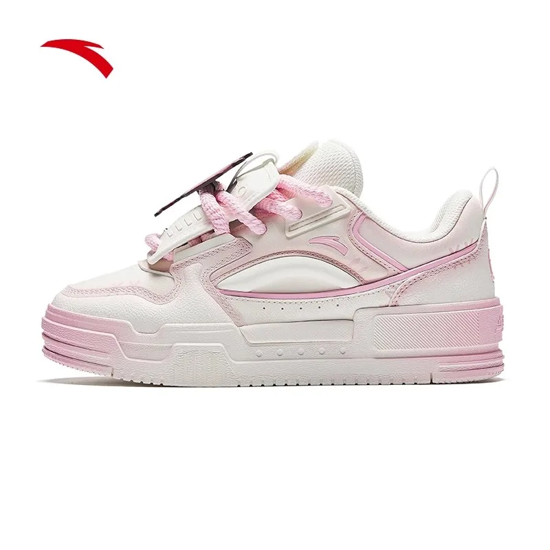 

ANTA Bubble Mart MOLLY Co branded Micro Sugar | Thick soled Bread Shoes Women's Casual Low cut Board Shoes Sports Shoes