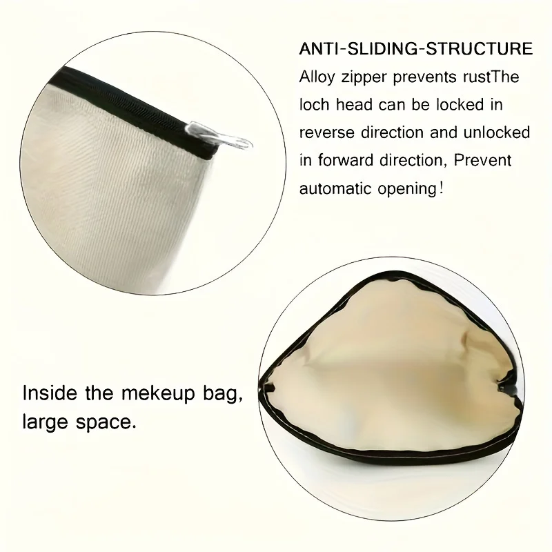 A Born to dance make-up tas - schattig multifunctioneel ritszakje voor dames, sieraden opbergtas,