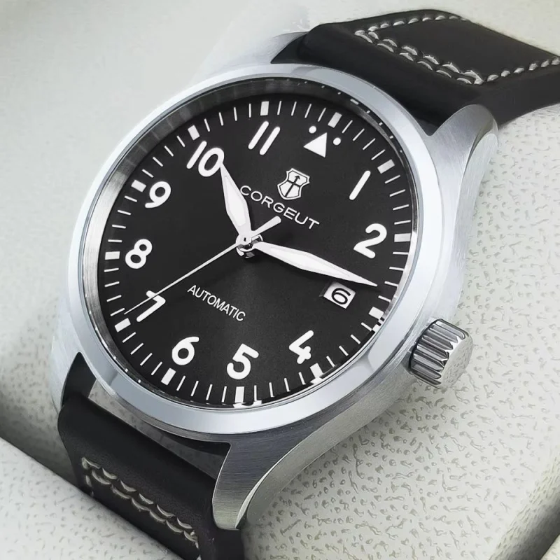 

New Exquisite 40mm Men'S Watch NH35 Automatic Movement Waterproof Mechanical Watch Men Sapphire Men'S Automatic Mechanical Watch