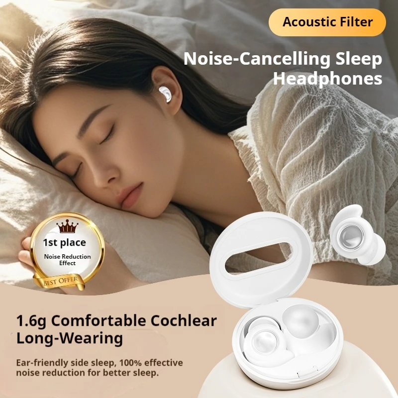 Ear Plugs for Sleeping Noise Cancelling Reduction Soft Silicone EarPlug for Concert Travel Focus for Hearing Protection
