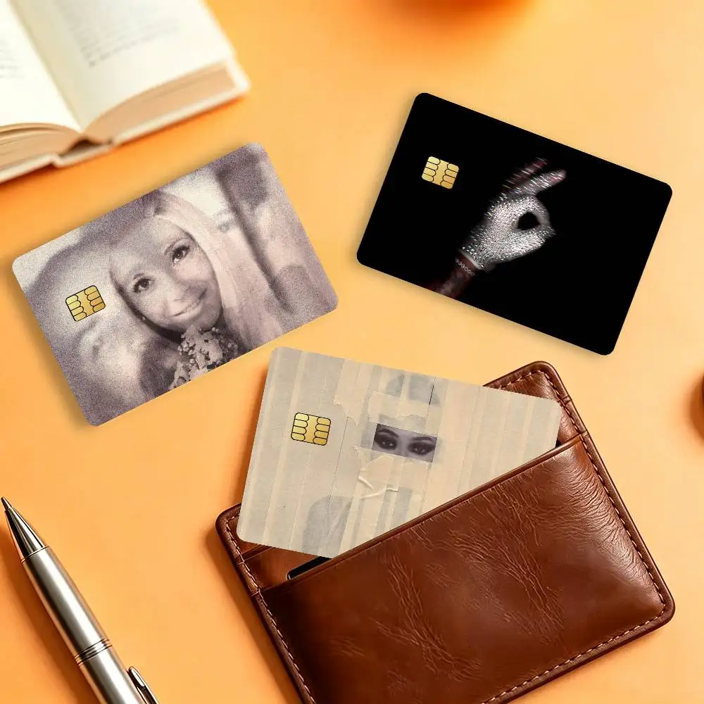 D-drake Pop Rap ICEMAN Matte Card Stickers For Credit Cards Debit Cards And Transit Cards 4Pcs