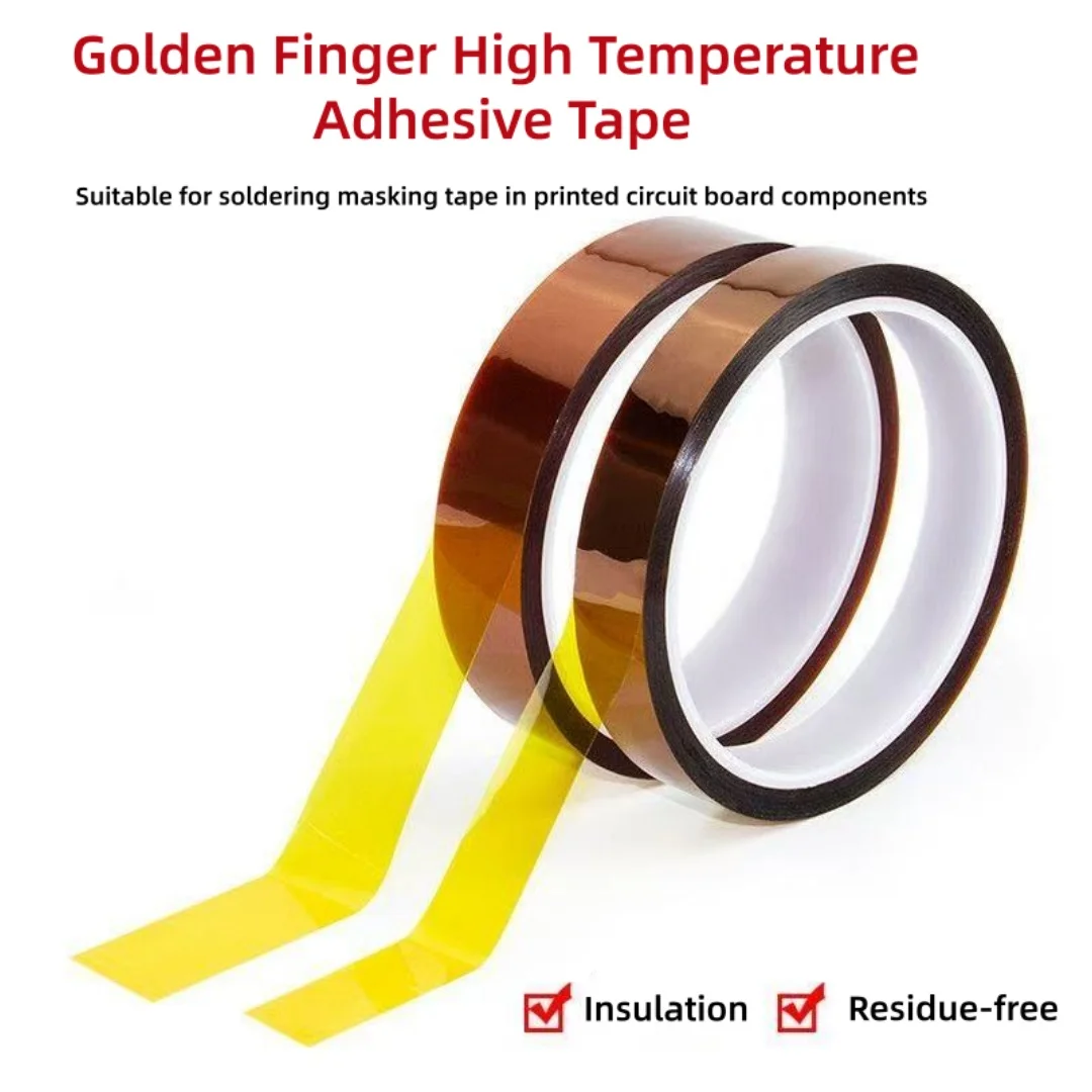 High temperature adhesive tape, suitable for sublimation, hot pressing, heat transfer polyimide, high temperature resistance