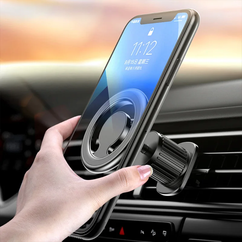 

360 Rotatable Magnetic Car Phone Holder Cell Phone Support for Xiaomi Xiaomi 13 Iphone 14 Pro Max Smartphone Stand for Magsafe