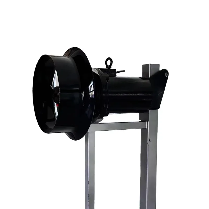 Submersible mixer for industrial wastewater treatment plant mixer