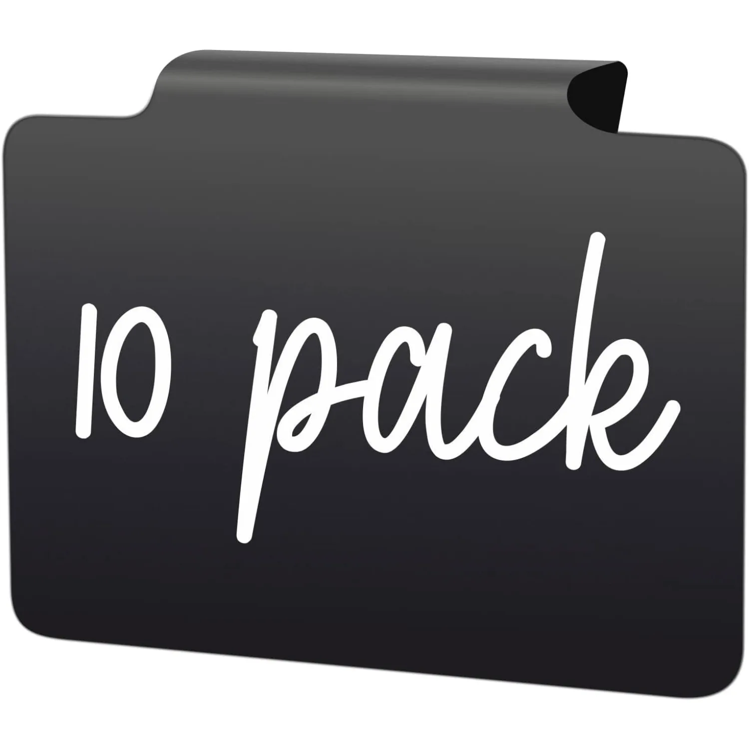 

Basket Label Clip -10 Small Chalk Labels for Baskets