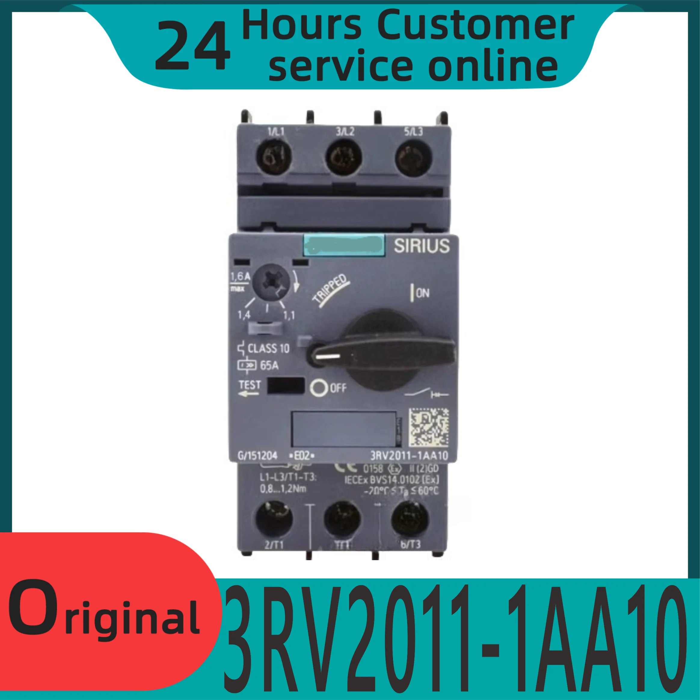 

New original low-voltage circuit breaker 3RV2011-1AA10/BA/CA/DA/GA/HA/JA/KA/FA/1EA10