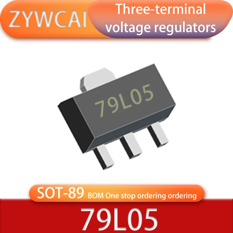 79L05 SOT-89 10pcs Encapsulate Input 30V output 5V 100mA SOT89 Linear Three-terminal Voltage regulator LDO triode