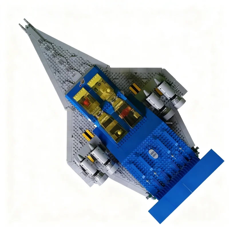 2497pcs MOC Space Classic Space Quadruple Lunar Landing Field The LL938 Super Galaxy Explorer Model Building Blocks Toy 3D Art