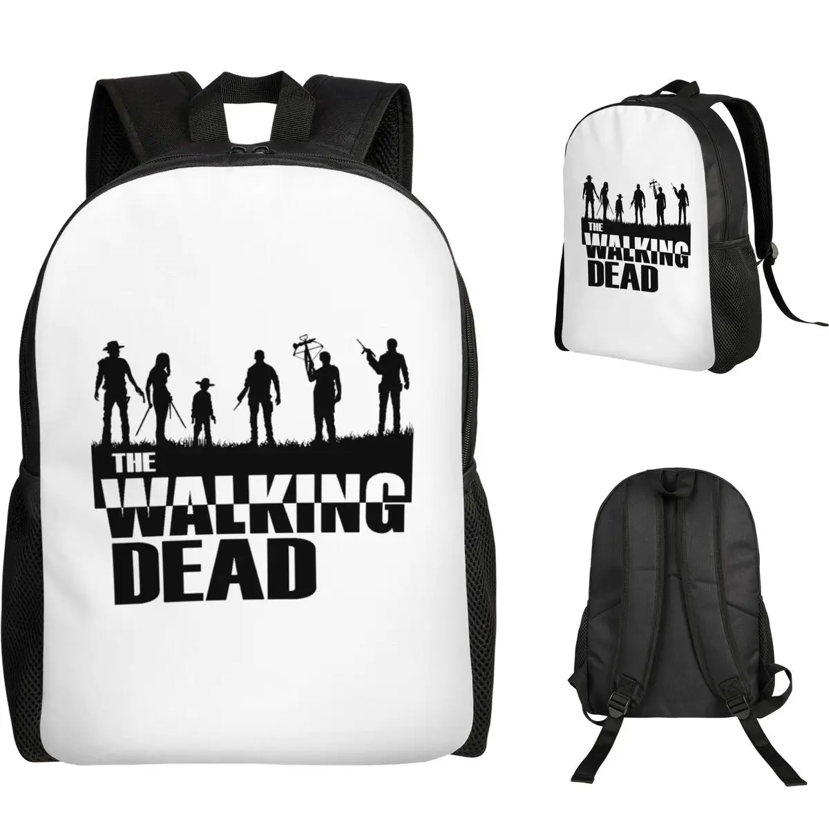 

Рюкзак The Walking Dead (1) для школьников, мальчиков и девочек, школьная сумка, сумка для ноутбука, сумка через плечо