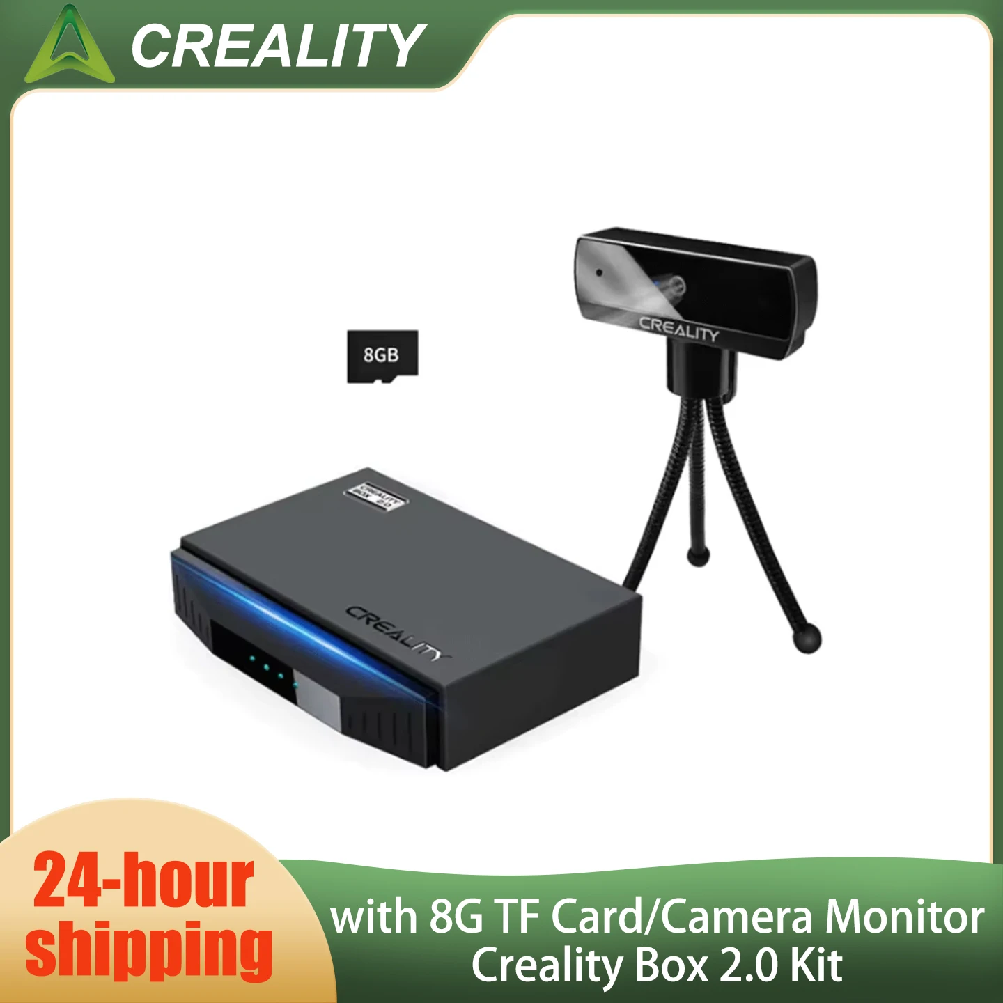 Creality WiFi Box 2.0 Intelligent Assistant for FDM 3D Printer BT Real Time Monitor/Remote Control Time-lapse Shooting 8G TFCard — product photo 1 of 1