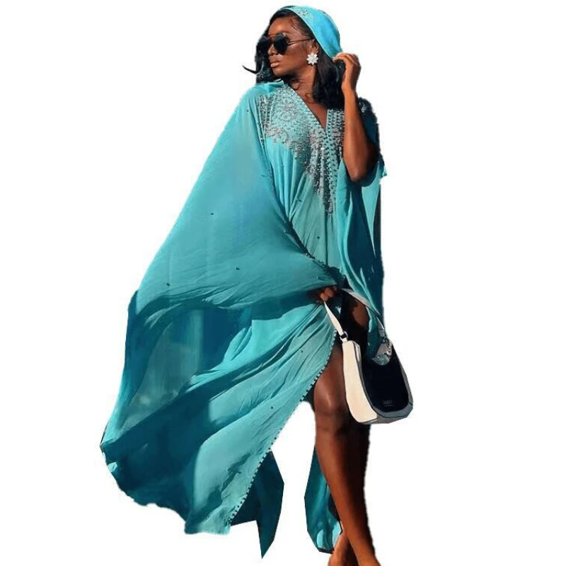 

Ramadan Abaya Dubai Kaftan Muslim Hijab Dress African Evening Dresses for Women Kimono Robe Caftan Maxi Dress Gowns with Inner