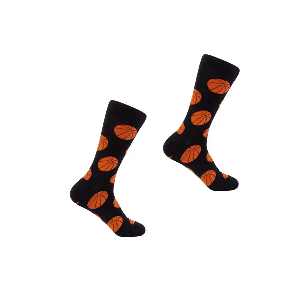 

Баскетбольные хлопковые носки для мужчин: осенне-зимние, креативные, повседневные, теплые, защита от холода, легкие, уютные, для активного отдыха