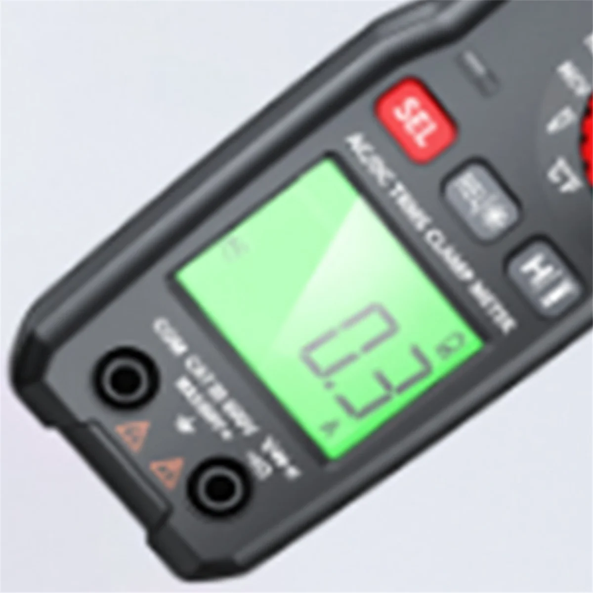 ABXD AC/DC 600A Tick Clamp Meter Auto Range Flash Light Back Light DC Corrente ELÉTRICA