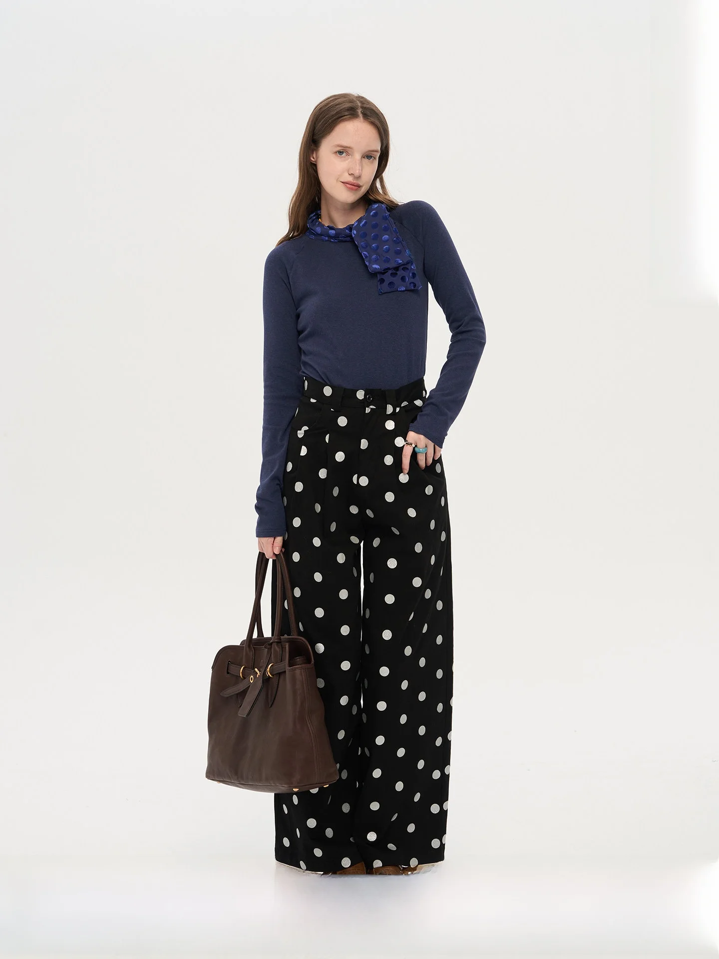 

Топ-базовый слой с эффектом похудения, винтажный, с лоскутным узором, с воротником-шарфом из шелка, длинный, повседневный, из смесовой хлопковой ткани, однотонный