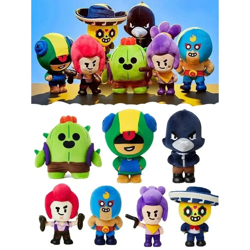 

Coc Supercell Leon Spike Plush Toys Cotton Pillow Dolls Game Characters Game Peripherals Gift For Children Clash Of Clans