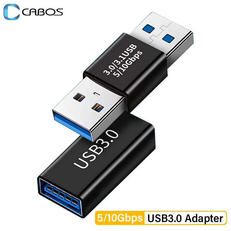 

USB3.0 Converter Adapter USB Extender Male to Female 5/10Gbps Data Cable Extender USB 3.0 Female to Female For Laptop Computer