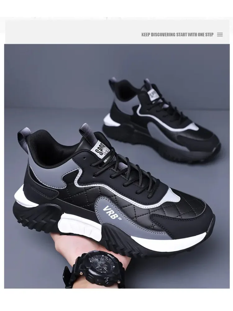 

Мужская обувь, мужские кроссовки на платформе, повседневные кроссовки, мужские кроссовки на толстой подошве, модная мужская обувь, уличные кроссовки, противоскользящие