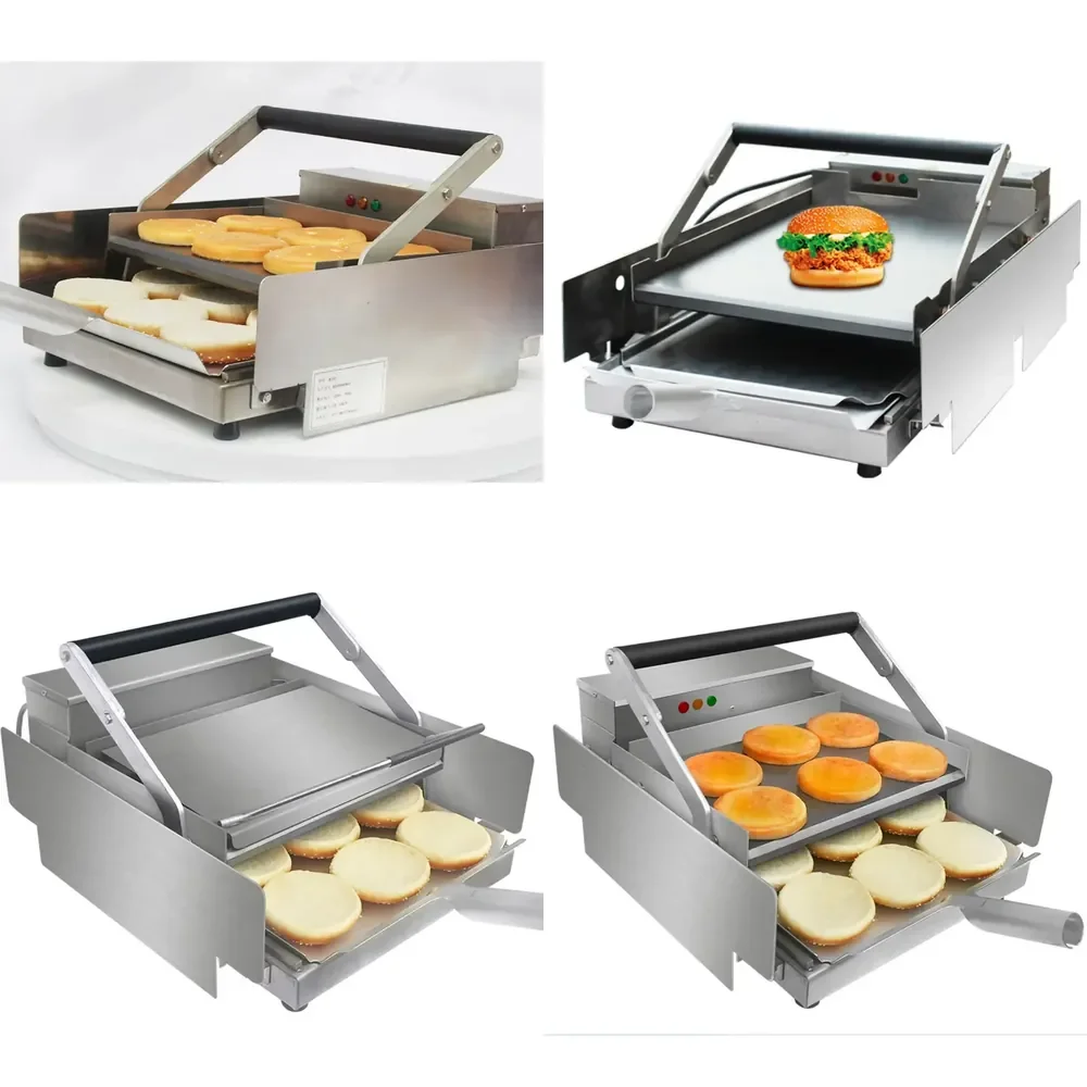 

New Fast Food Restaurant Equipment McDonald's Burger Bun Toaster High Productivity 1 Year Warranty