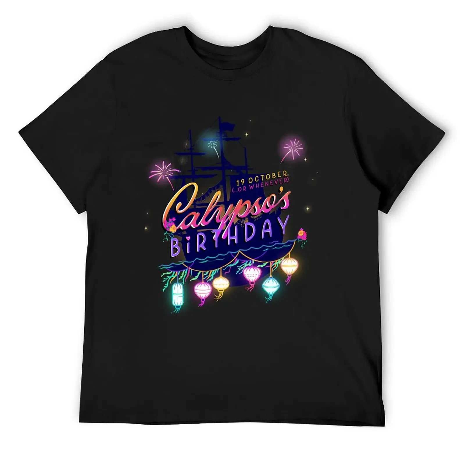 Calypso’s birthday T-Shirt basketball graphic tees sublime tops aesthetic clothes t shirts for men graphic