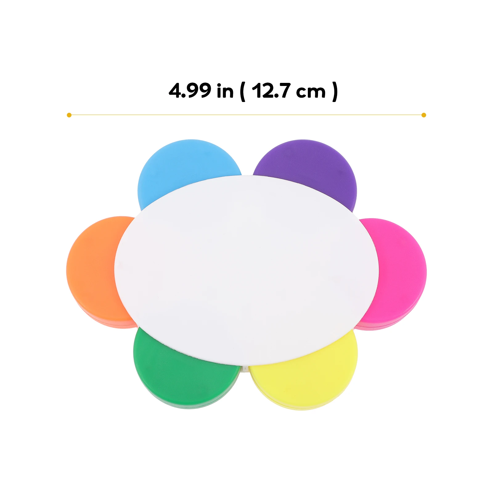 

4pcs Fluorescent Highlighters Assorted Colors Marking Pens For Journaling School Office Supplies Students Kids Long-Lasting