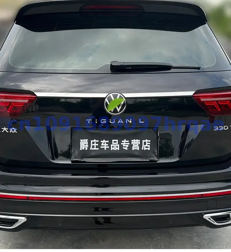 Car Accessories FOR vw volkswagen tiguan mk2 2017-2018-2019-2022 Tailgate trim strip Taillight trim strip of trunk car stickers
