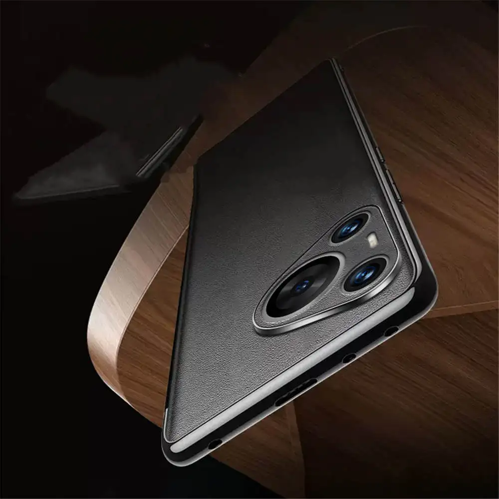 本革の牛革磁気ケース,ビジネスの完全なカバー,ウィンドウビュー,huawei pura 70 ultra