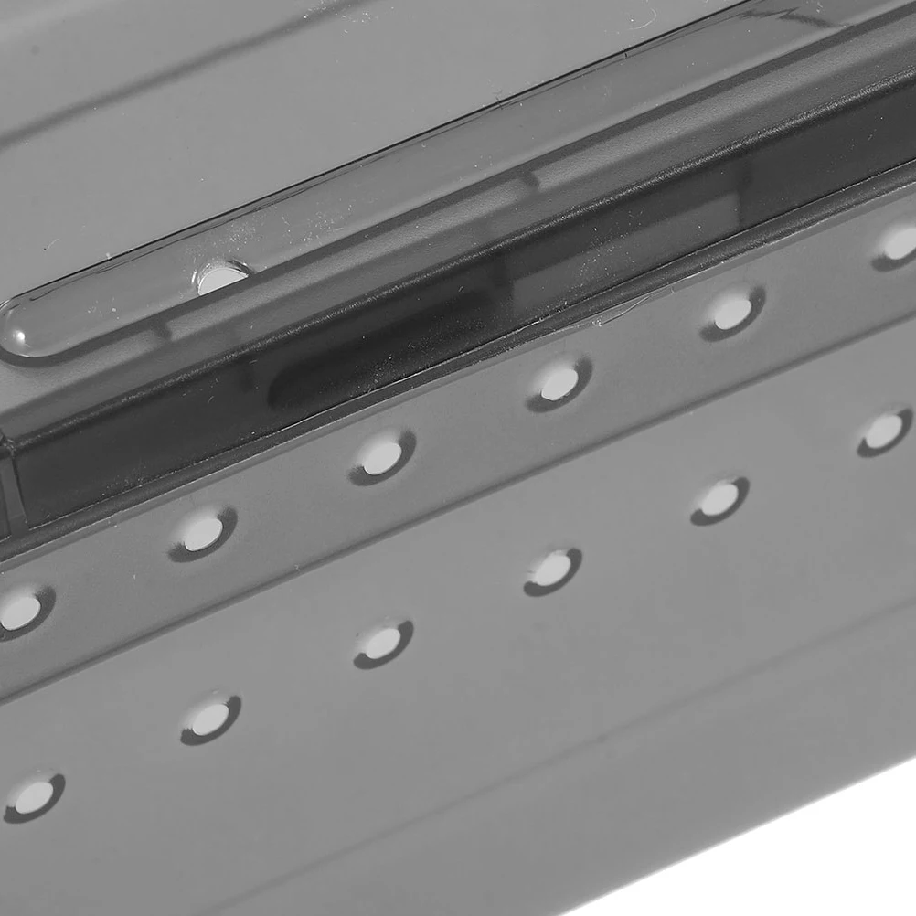 

2pcs Spider Box Reptile Feeding Box Breathable Viewable Durable Plastic Small Reptile Habitat Enclosure For Geckos Tarantulas