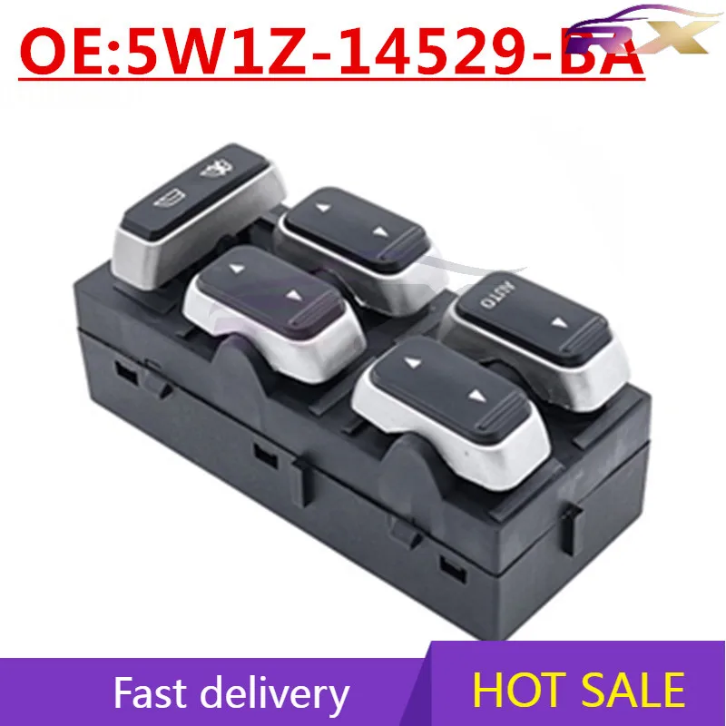 

OEM:5W1Z-14529-BA Suitable For Ford Lincoln Automobile Glass Lifter Switch Electric Windows Main Switch