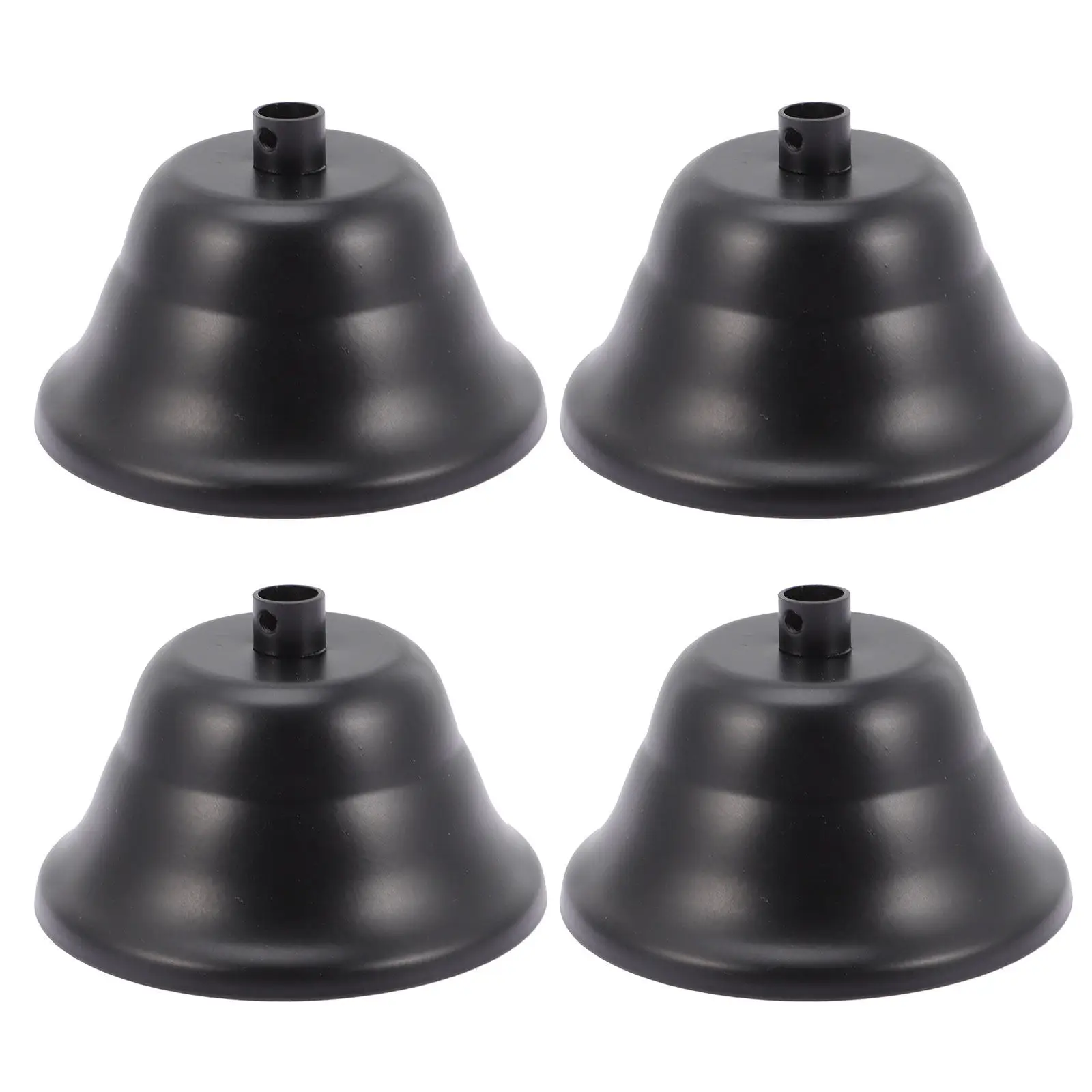 4Pcs Ceiling Light Cover Plate Chandelier Canopy Kit Installation Cover for Retro Porch Crystal Chandeliers Canopy Kit