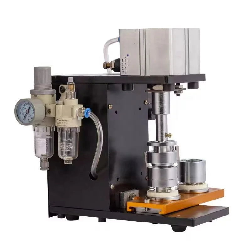 

Wholesale High Quality Pneumatic Badge Machine Body 50x50mm Automatic Button Maker Button Making Machine For Sale