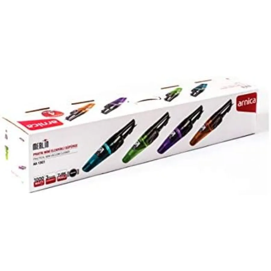 Merlin All-in-One Corded Vacuum Cleaner with Tools Green for Home Cleaning Green Design Durable Build Efficient Suctio