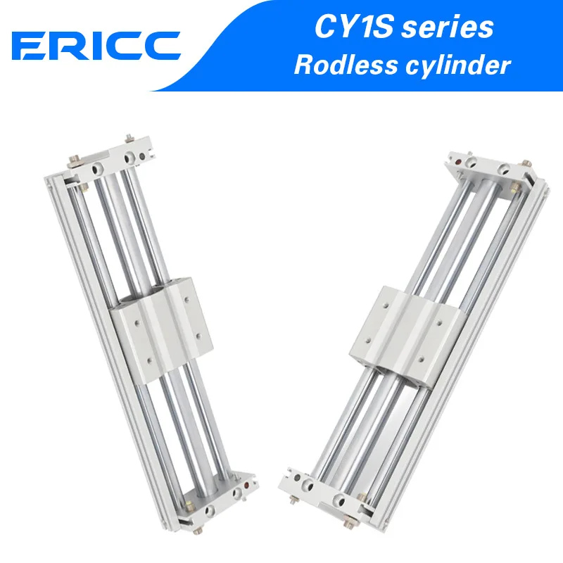 Cy1S Magnetic Coupling Rodless Cylinder Long Stroke 6/10/15/20/25/32/40-50X100X150X200X250X300X350X400X450X500