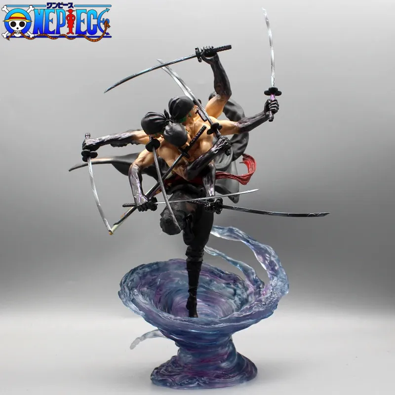 

35cm One Piece Roronoa Zoro Anime Figure Tornado Battle Pvc Action Figurine Statue Model Collection Decoration Toys Kids Gift