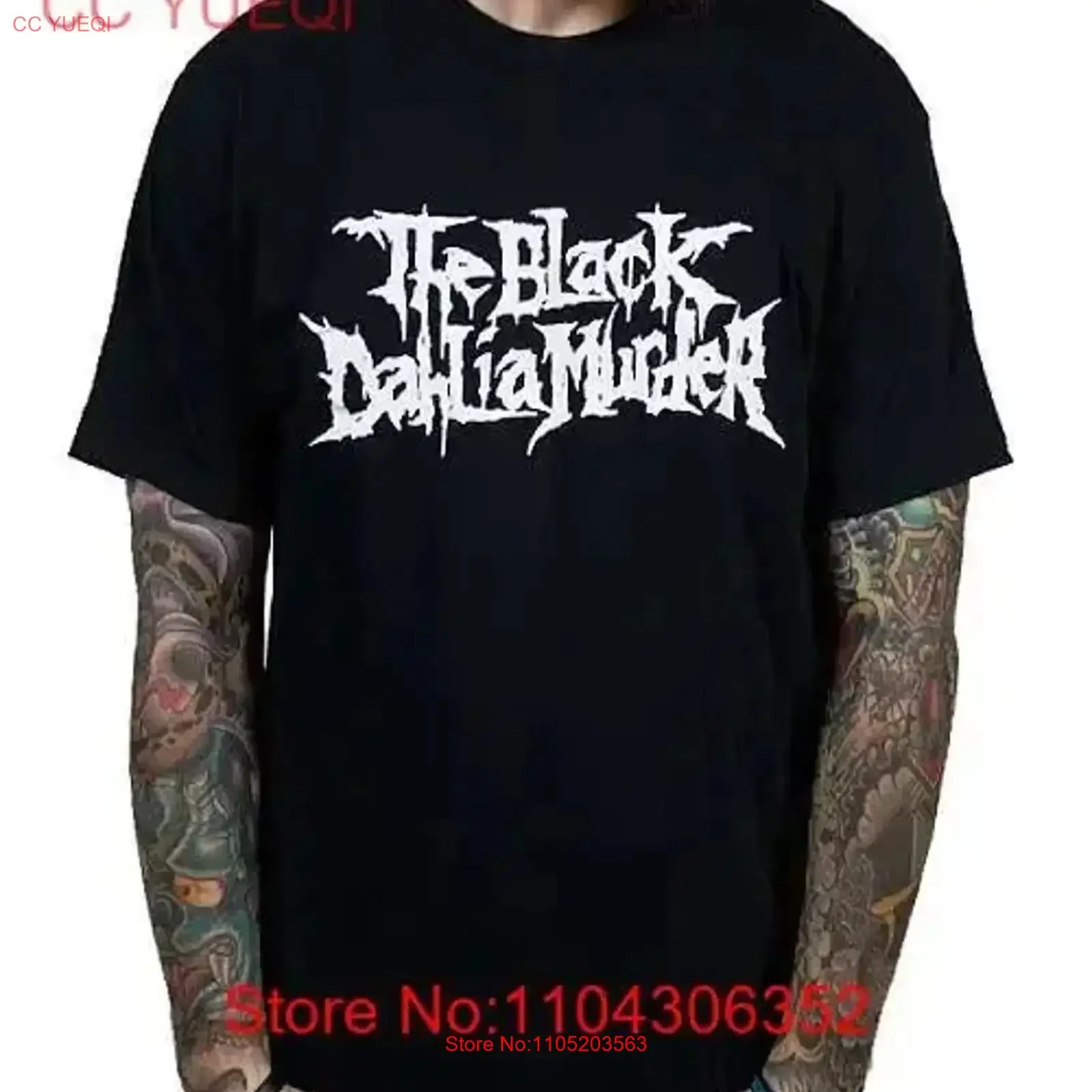 

Black Dahlia Murder Classic Logo T Shirt Large New Licensed Heavy Metal vintage Washed Slightly designer clothes