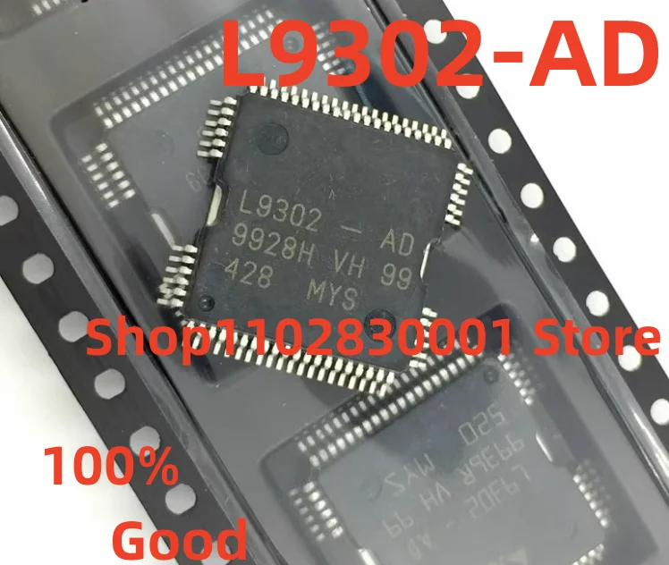 

5PCS L9302 L9302-AD HQFP-64 IC Chip 100% Good In Stock