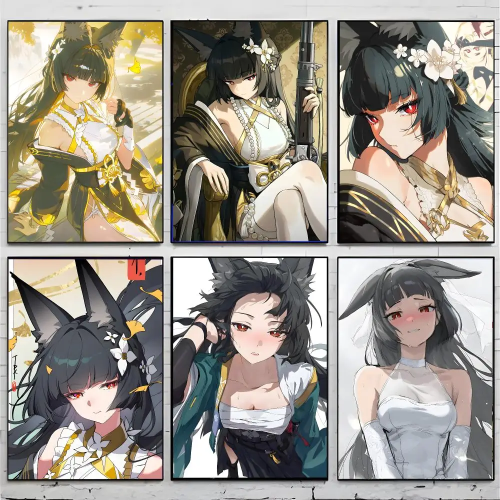 game character Zenless Zone Zero Hoshimi Miyabi Poster Superior Home Space  Indoor Decorative Art & Home Decor
