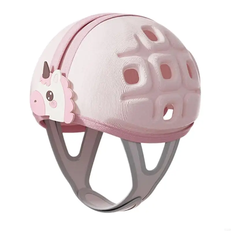  Infant Protective Helmet with Chin Support for Crawling and Play