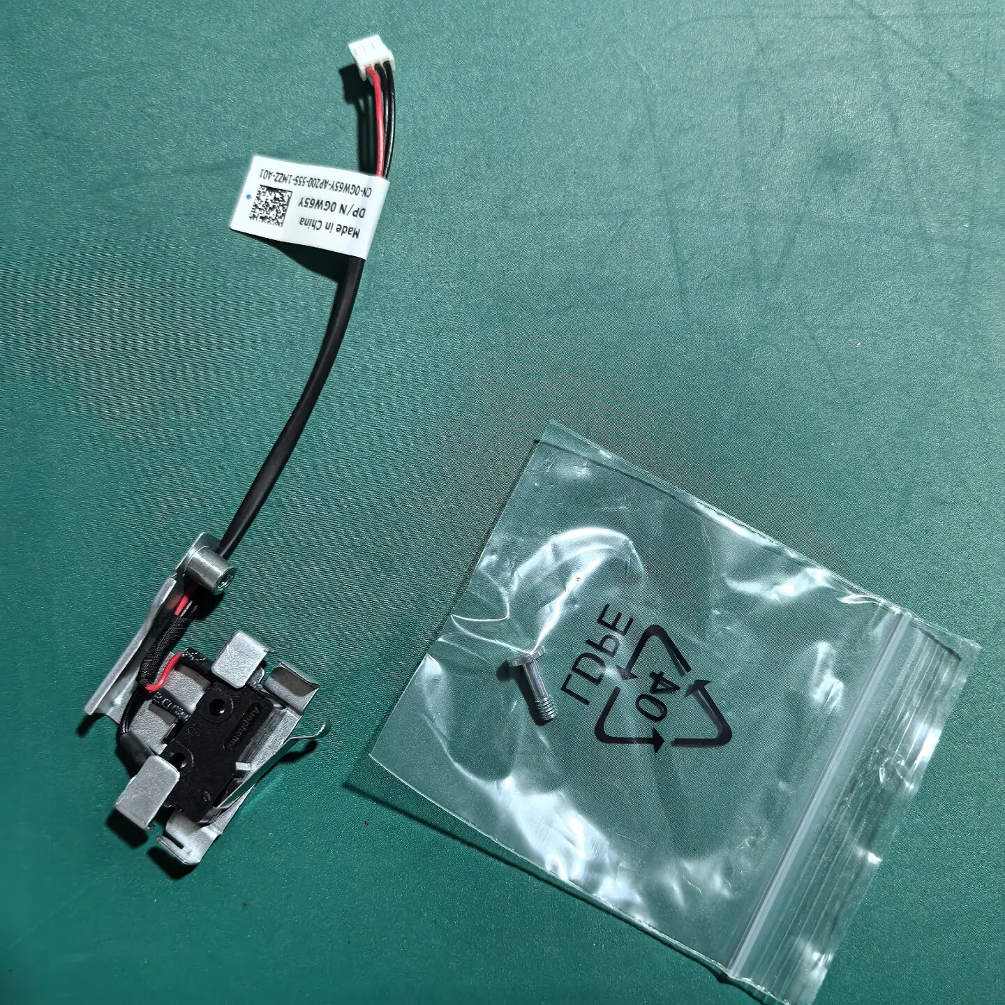 For Dell R650 R6525 R750R650XS Server Alarm Anti-intrusion Switch GW65Y 7GP0W