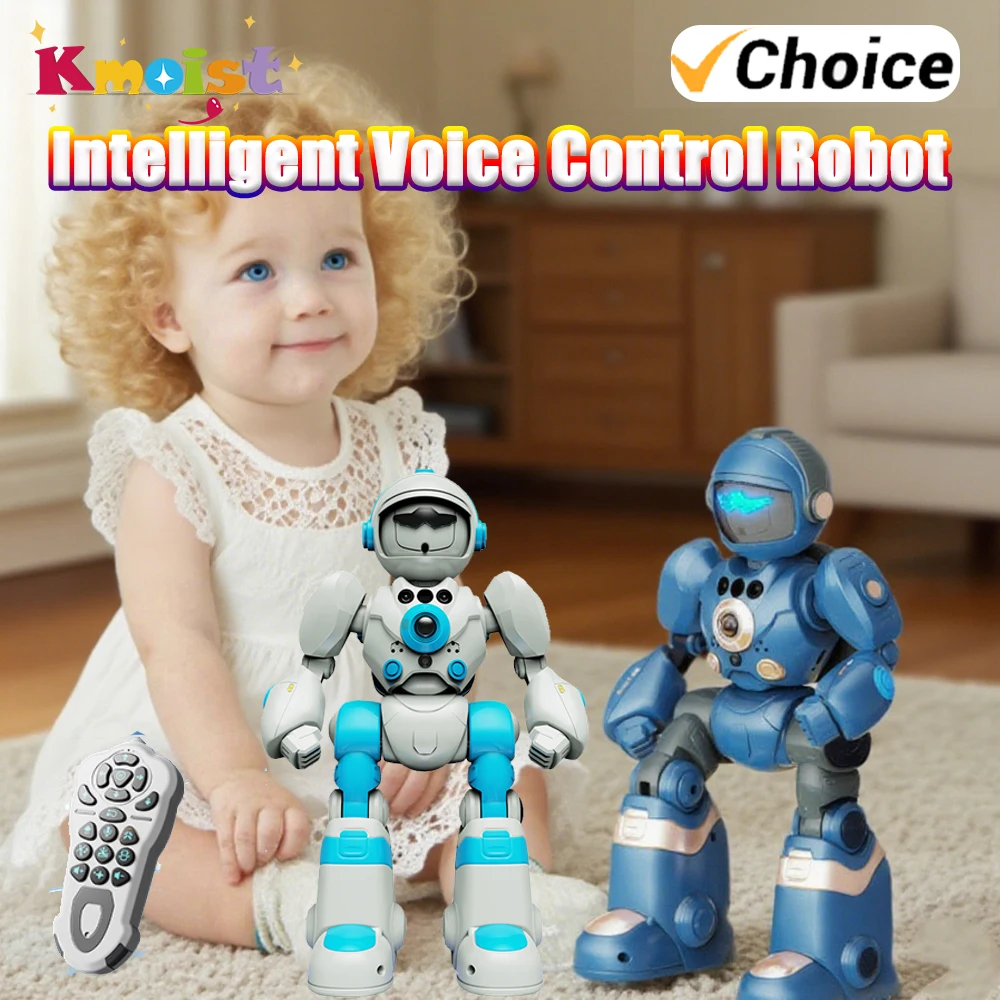 Smart Toy Robot Talking Intelligent Voice Control Robot Gesture Programmable Music Dancing Children's Educational Toys for Kids