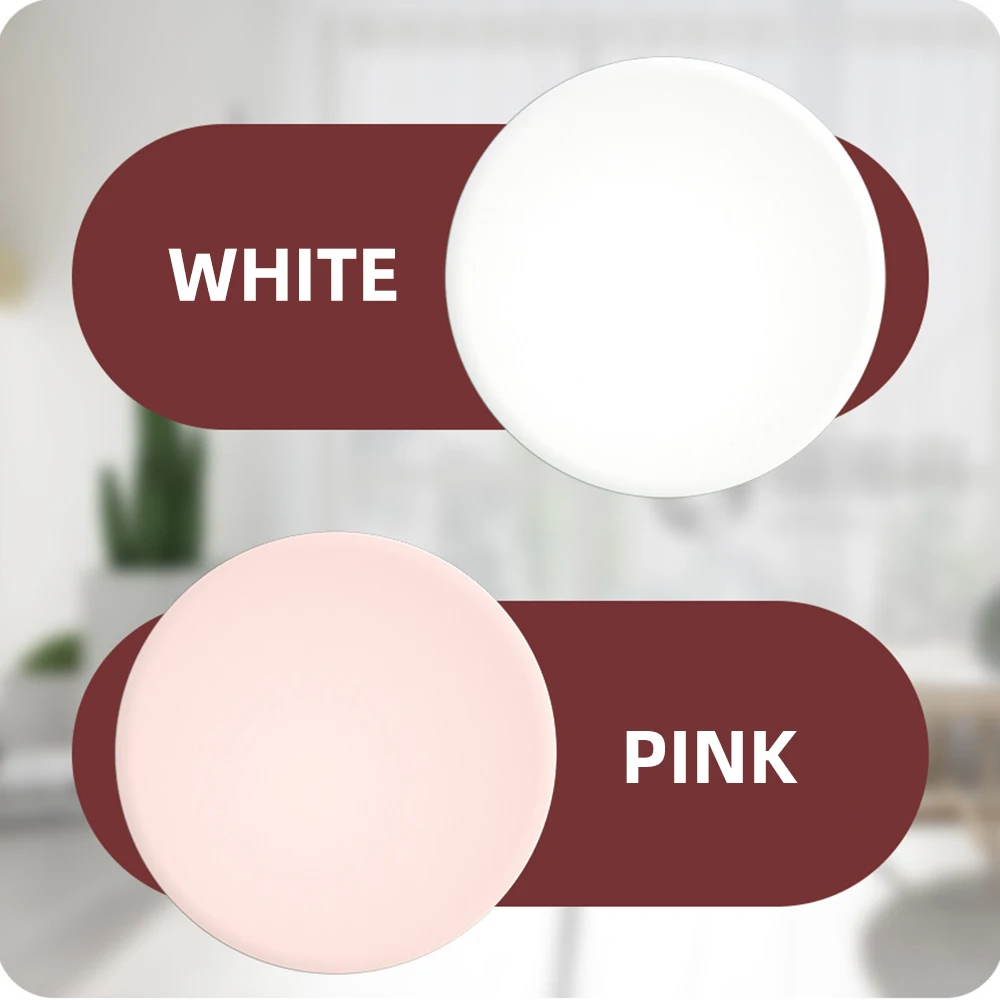 1 Pc Double Sides Mirror Personalized Gift Idea Wedding Braidesmaid Souvenir Custom Logo Round Mirrors Pink White