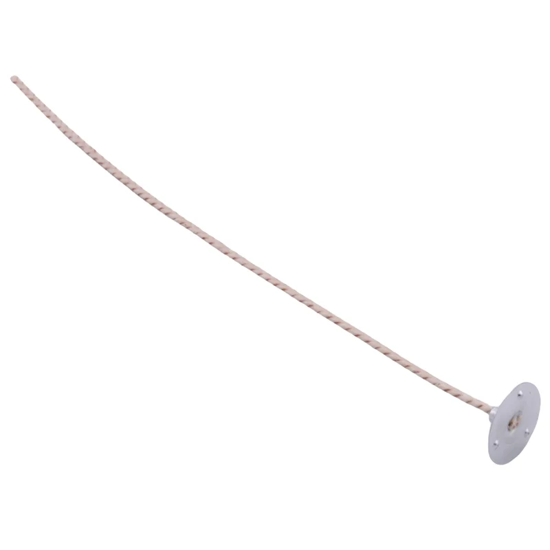 ABYN-300Pcs ECO Wicks For Soy Candles, 8 Inch Pre-Waxed Candle Wick For Candle Making,Thick Candle Wick With Base