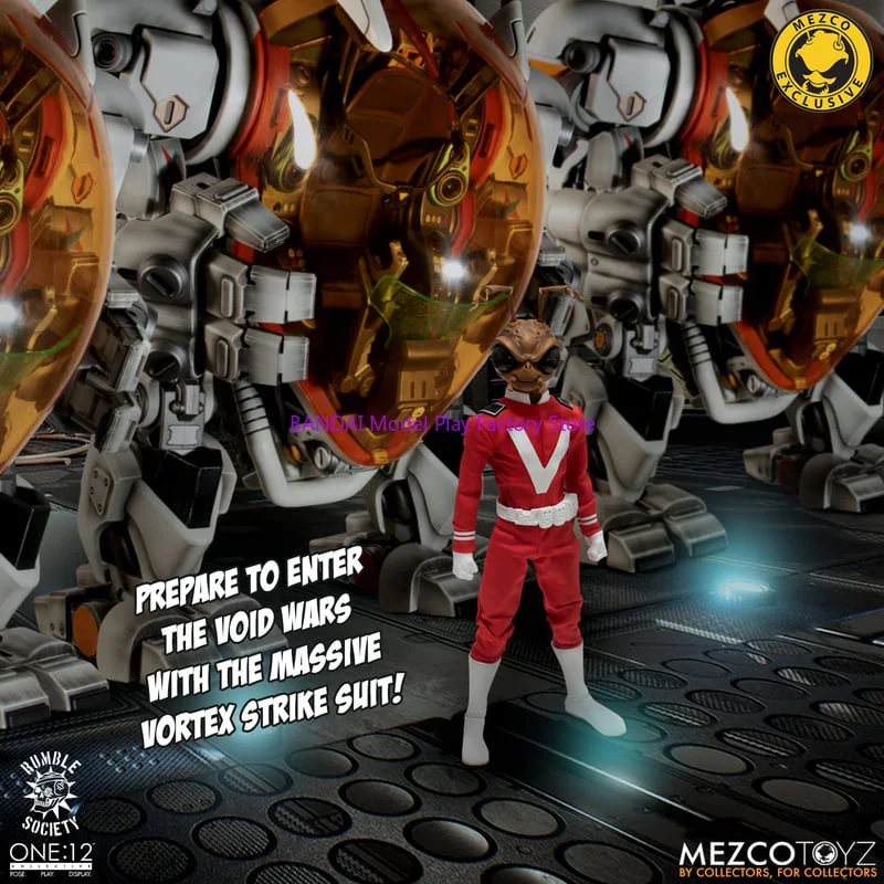 En Stock 100% Original MEZCO One: 12 colectivo vacío Cadet Gomez y Vortex Strike Suit figuras colección de acción modelo Juguetes