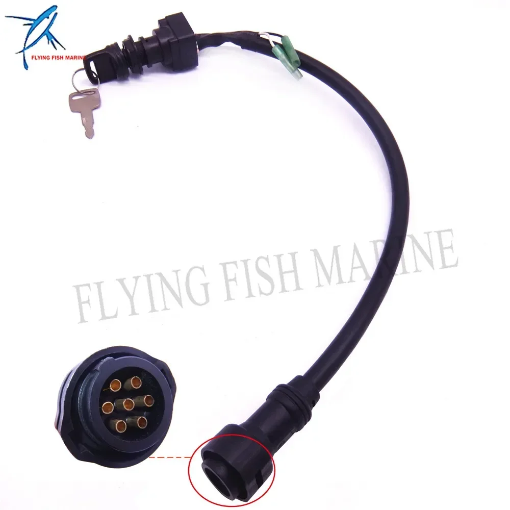 Boat Motor 7P Remote Main Switch Assembly 6H3-82510-11 63D-82510-02 63D-82510-01 63D-82510-00 for Yamaha Outboard Engine, 7 pins