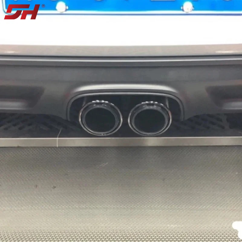 

Exhaust Modified Dual Tailpipe Stainless Steel Muffler For Porsche Cayman 718 Boxster 2016-2023