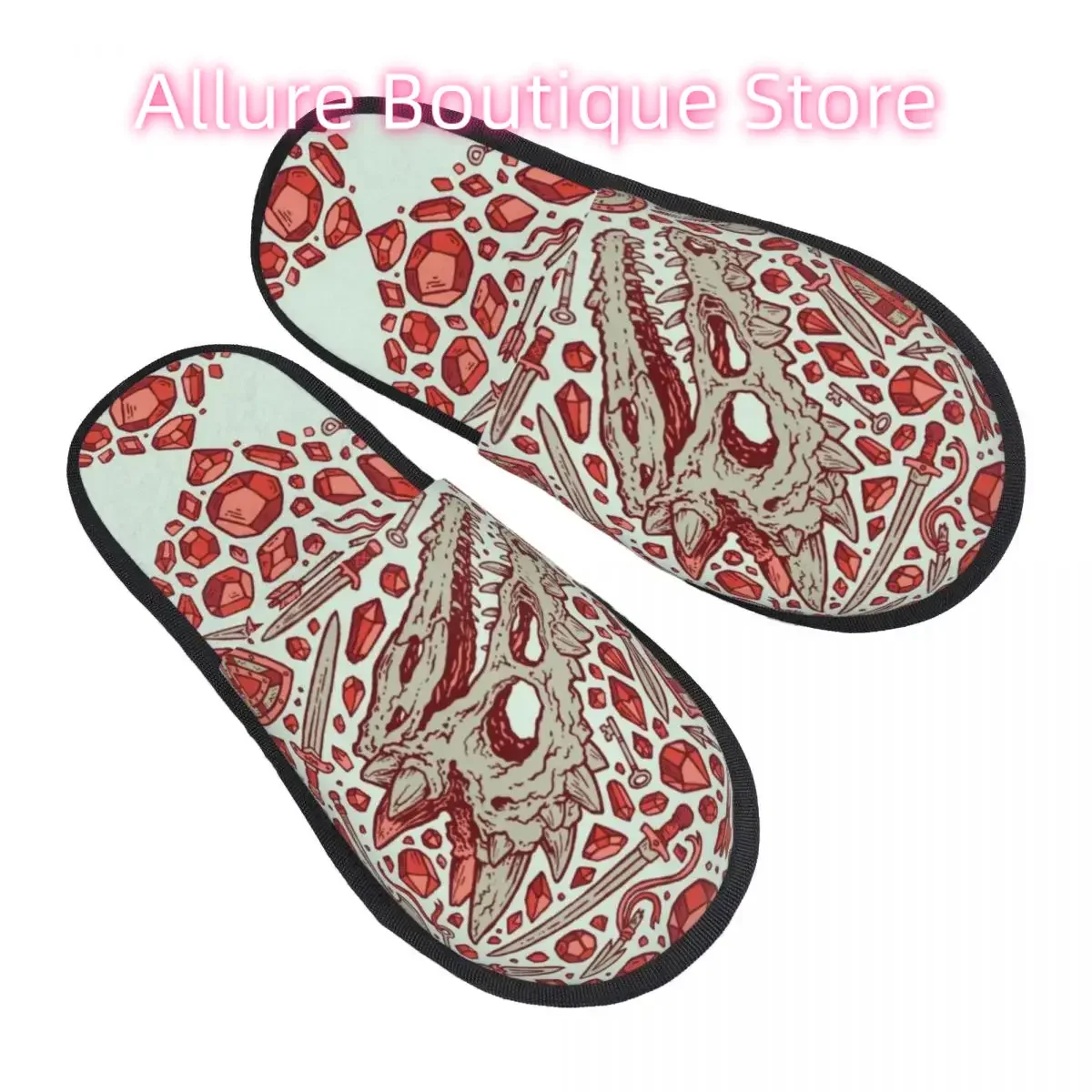 التنين الراحة جرجر مع النعال رغوة الذاكرة النساء أحذية منزل الفندق