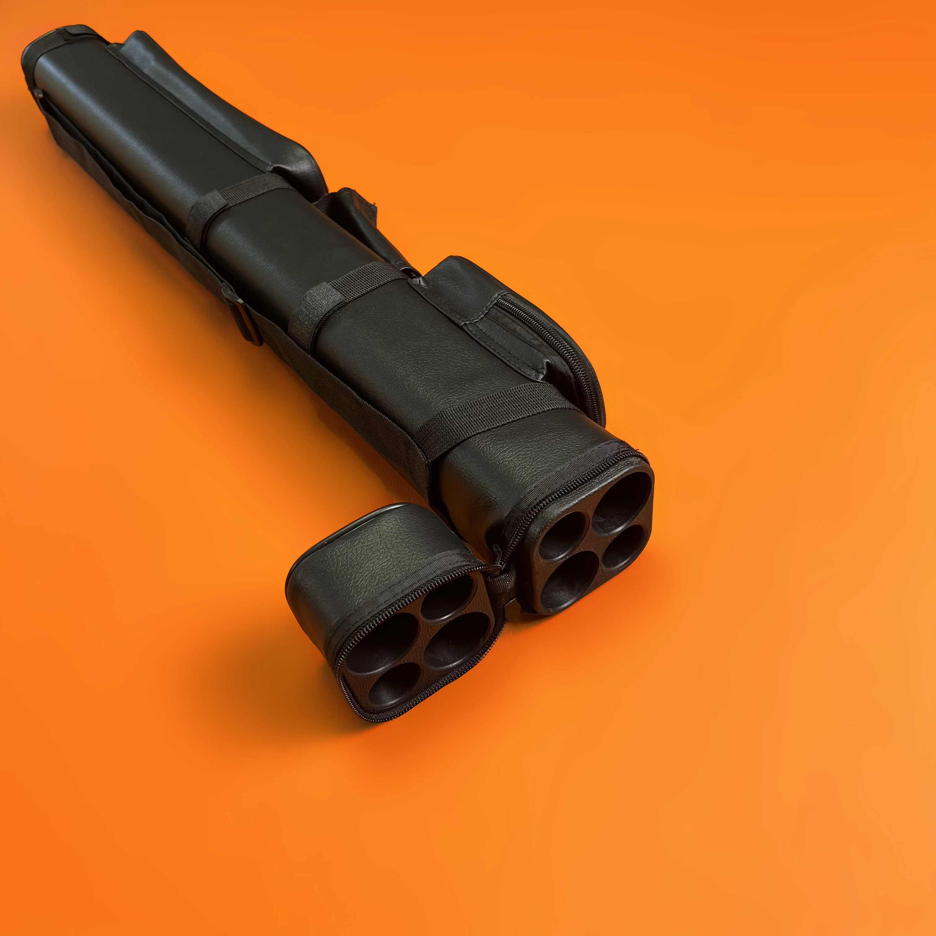 

Высококачественный чехол для бильярдного кия, трубка с девятью шариками, большой наконечник 1/2, сумка для кия, трубка с 4 отверстиями, портативный, стильный для бильярдного кия класса