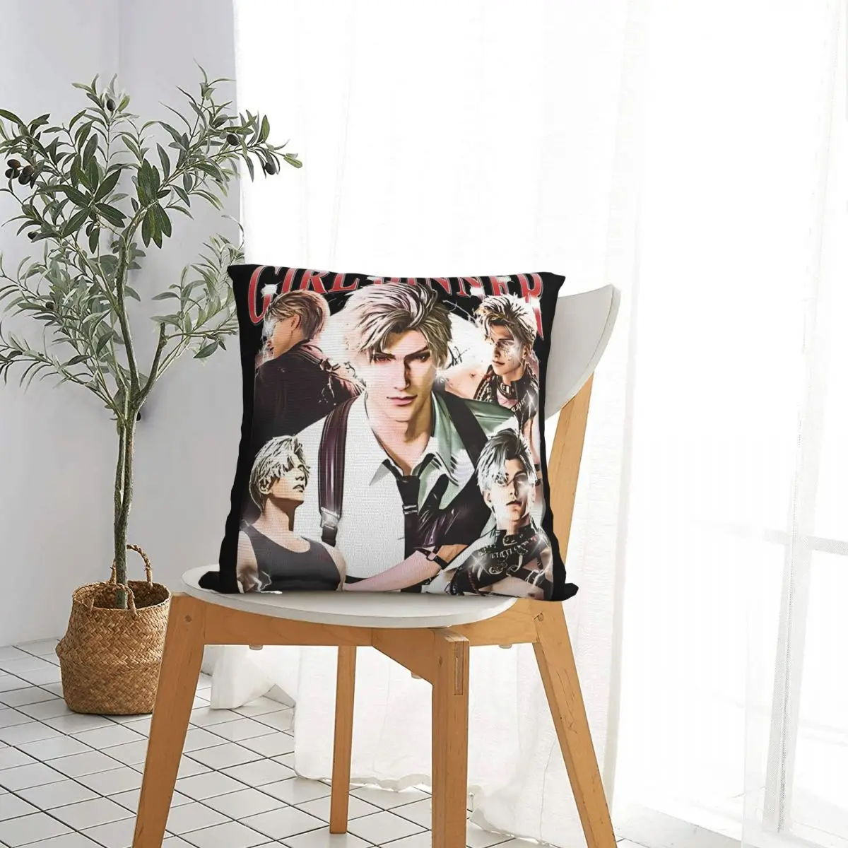 Dinner Sylus Love And Deepspace Pillow Cases Cushion Cover Awesome Zippered Decor Pillowcase for Seat 40*40cm